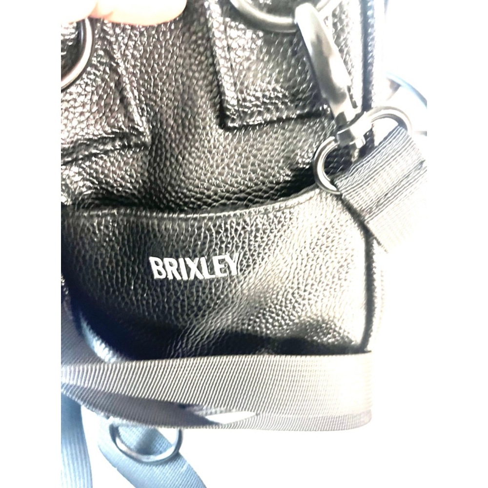 Brixley Leather Midnight Crossbody Bag Small - Picture 9 of 9